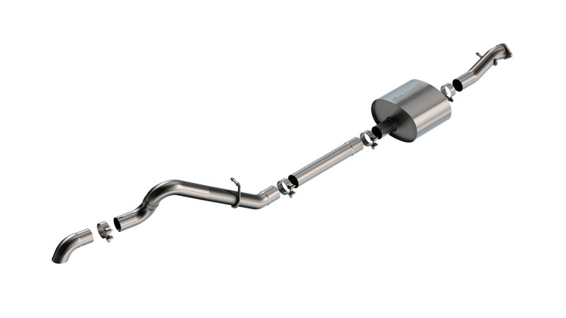 Borla 21-22 Ford Bronco 2.7L T-304 Stainless Steel S-Type Cat-Back Exhaust System