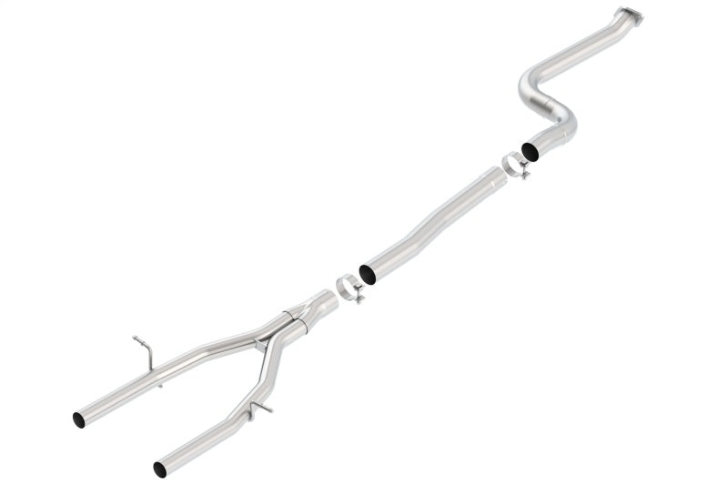 Borla 60622 Mid-Pipe with Y-Pipe for 2016-2023 Chevrolet Camaro 2.0L Turbo