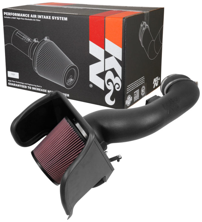 K&N Engineering 57-2597 Cold Air Intake System for 2017 Ford F-250 and F-350 Super Duty V8 6.7L Diesel
