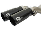 aFe Rebel Series Dual Center Exit Cat-Back Exhaust System for Jeep Wrangler (JK) with 3.6L/3.8L V6 Engines