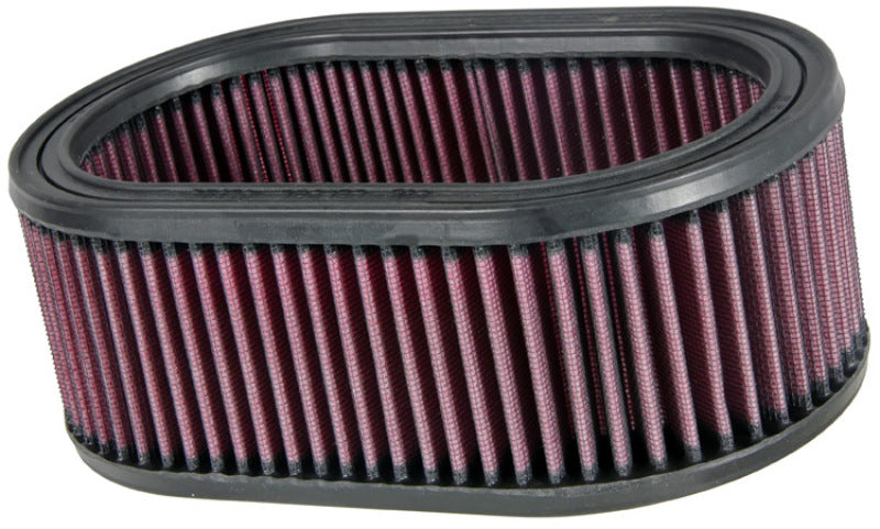 K&N Engineering E-3461 Oval High-Flow Air Filter for Automotive Performance and Durability