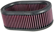 K&N Engineering E-3461 Oval High-Flow Air Filter for Automotive Performance and Durability