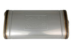 aFe MACH Force-Xp 304 Stainless Steel Muffler with 2.5-inch Center/Offset Inlet, 18-inch Length