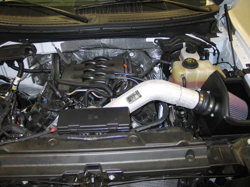 K&N Engineering 77-2581KP Cold Air Intake System for Ford F-150 5.0L V8 - High Flow Performance Kit