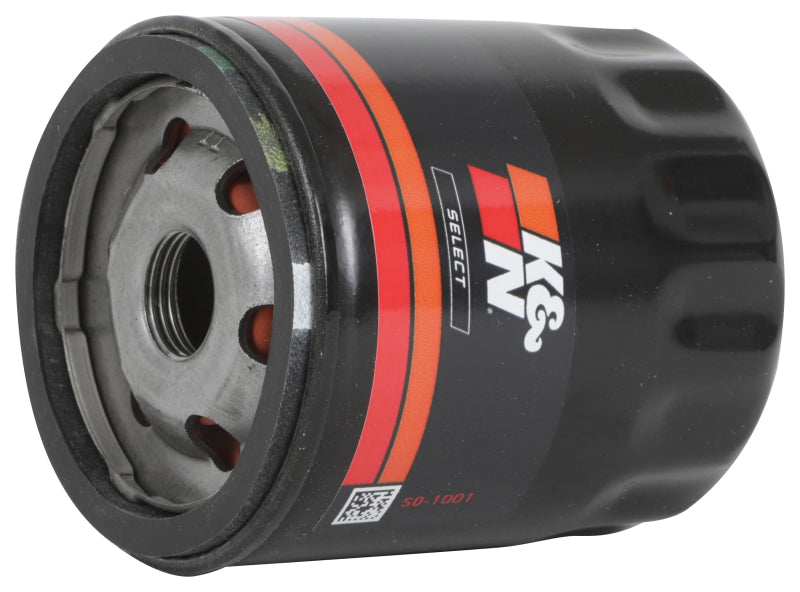K&N Engineering Select Oil Filter SO-1001 for Chevrolet Aveo 1.6L and Tornado 1.8L Engines