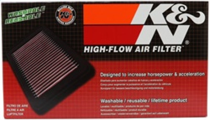 K&N Replacement Air Filter for Jeep Wrangler 2.5L & 4.0L with Fuel Injection by K&N Engineering Part #33-2046