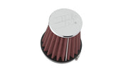 K&N Engineering Universal Chrome Air Filter Part RC-1060 – 1 15/16 inch Flange, 3 inch Base, 2 inch Top, 3 inch Height