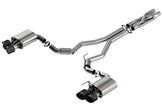Borla ATAK Cat-Back Exhaust System for 2020-2023 Ford Mustang Shelby GT500 with Carbon Fiber Tips