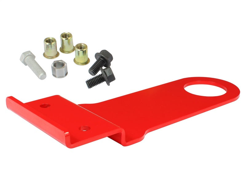 aFe Control Front Tow Hook Red for 2005-2013 Chevrolet Corvette (C6) – Race & Street Performance