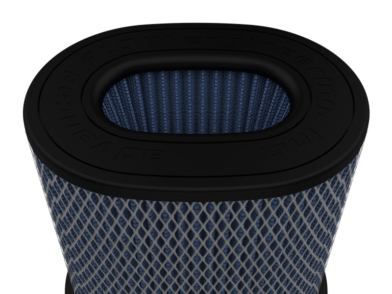 aFe MagnumFLOW HD Pro 10R Oval Air Filter - 7 x 4-3/4 inch F x 9 x 7 inch T x 9 inch H, 1000 CFM Radial Flow Performance