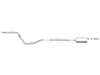 aFe Apollo GT Series 2-1/2 inch Stainless Steel Cat-Back Hi-Tuck Exhaust System for 2020-2021 Jeep Gladiator (JT) V6-3.6L