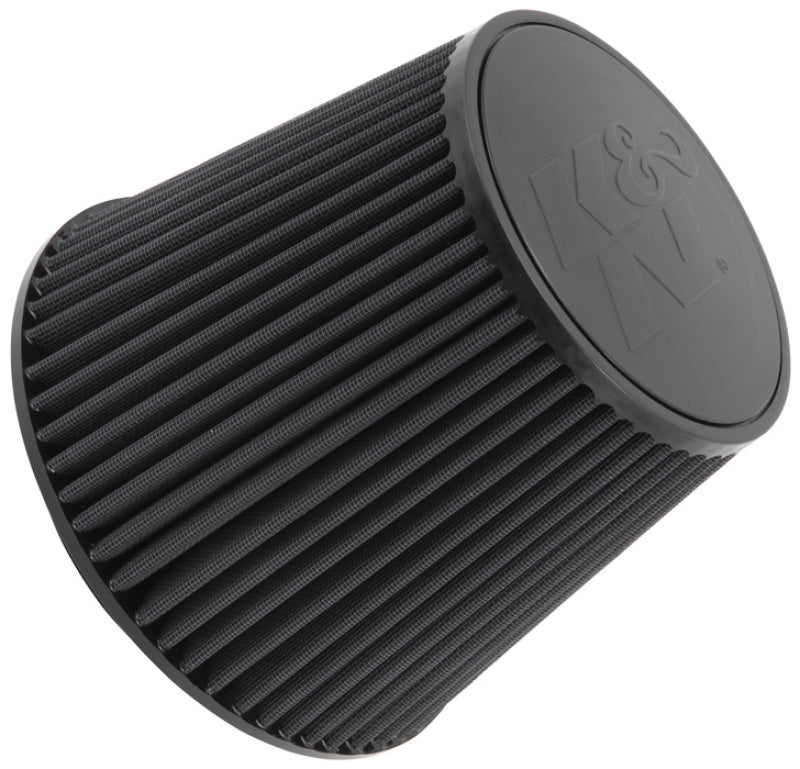 K&N Engineering RU-5177HBK Black Universal Round Tapered Air Filter – 6 Inch Flange, 9 Inch Base Diameter, 6.625 Inch Top Diameter, 7.5 Inch Height