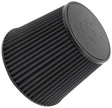 K&N Engineering RU-5177HBK Black Universal Round Tapered Air Filter – 6 Inch Flange, 9 Inch Base Diameter, 6.625 Inch Top Diameter, 7.5 Inch Height