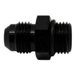 DeatschWerks 6AN ORB Male to 6AN Male Flare Adapter with O-Ring - Matte Black
