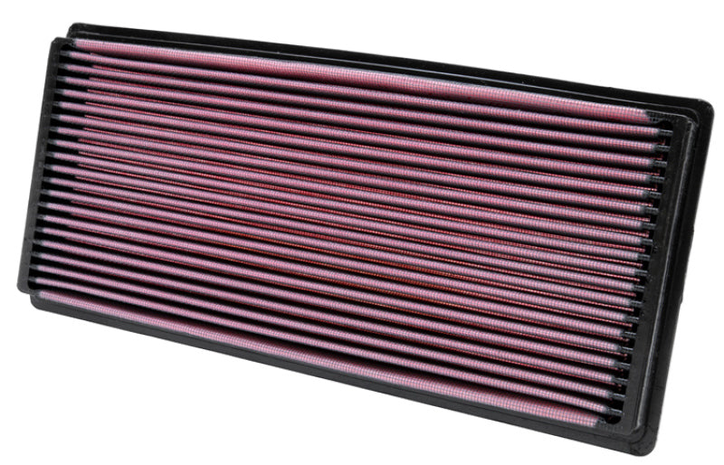 K&N Engineering 33-2114 High-Flow Drop-In Air Filter for 2005-2006 Jeep Wrangler 2.5L and 4.0L Engines