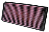 K&N Engineering 33-2114 High-Flow Drop-In Air Filter for 2005-2006 Jeep Wrangler 2.5L and 4.0L Engines