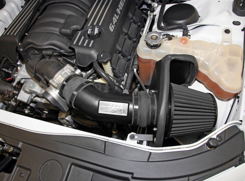 K&N Engineering Black Performance Intake Kit for 2011-2015 Dodge Challenger, 2012-2015 Dodge Charger, and Chrysler 300 V8 Models (Part #71-2545)