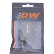 DeatschWerks 6AN ORB Male to 5/16 inch Male Triple Barb Fitting with O-Ring - Anodized Matte Black