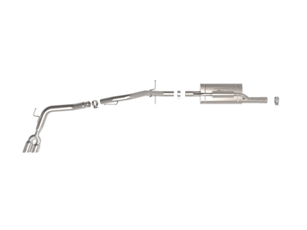 aFe 2024+ Ford Ranger Vulcan Series 2.5-Inch to 3-Inch Stainless Steel Cat-Back Exhaust System with Polished Tips