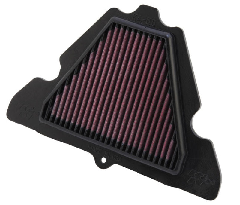 K&N Engineering Part KA-1111 High-Flow Replacement Air Filter for Kawasaki Z1000 & Ninja 1000 Models