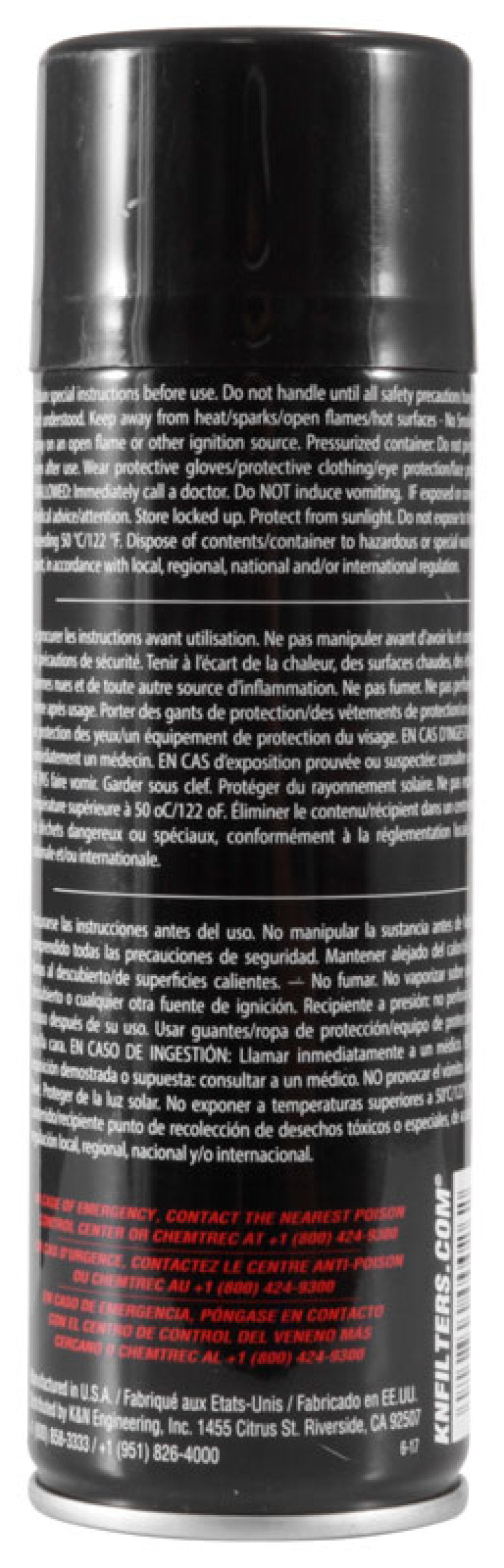 K&N Engineering 99-0504 Aerosol Spray Air Filter Oil - 6.5 oz