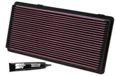 K&N Engineering 33-2122 High-Flow Drop-In Air Filter for Jeep Cherokee 2.5L/4.0L (1996-2001)