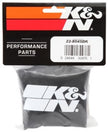 K&N Engineering 22-8045DK 6-inch Diameter Closed Top Black Drycharger Air Filter Wrap