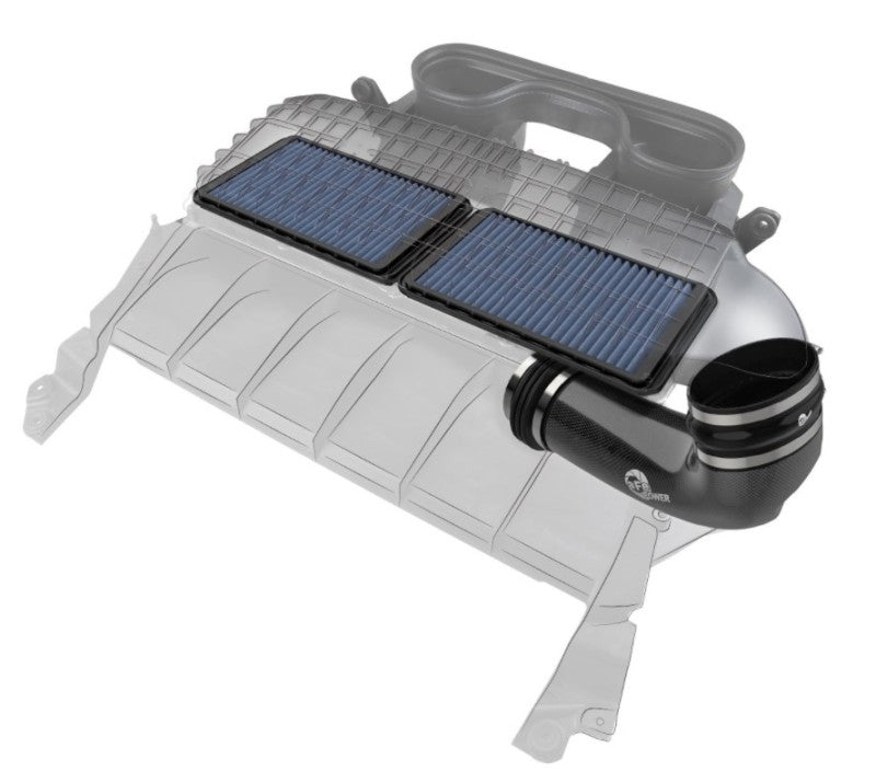 aFe Super Stock Carbon Fiber Pro 5R Induction System for Ram 1500 TRX V8-6.2L (2021-2024)