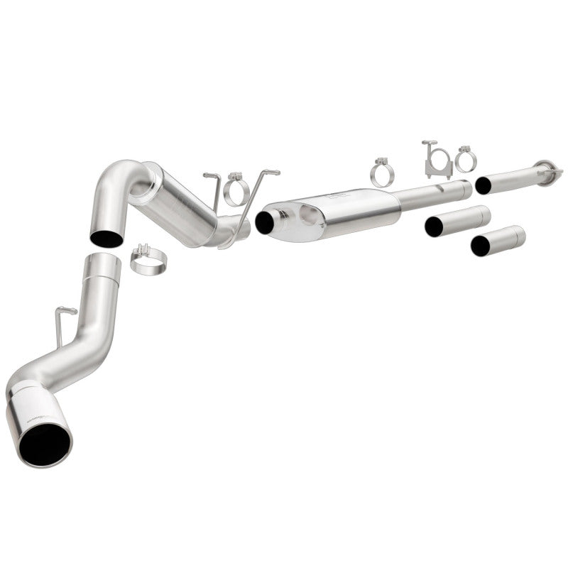 MagnaFlow Street Series Stainless Steel Cat-Back Exhaust System for 2011-2014 Chevy Silverado 2500 HD with 6.0L Engine (Part #19026)