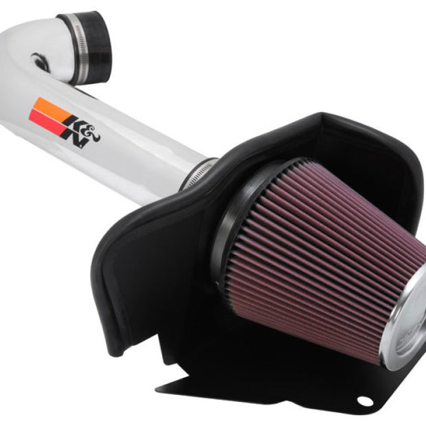 K&N Engineering High Flow Performance Cold Air Intake Kit for Jeep Grand Cherokee 5.7L V8 and Dodge Durango 5.7L V8 – Part Number 77-1563KP