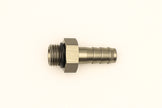 DeatschWerks 6AN ORB Male to 3/8 Inch Male Triple Barb Fitting with O-Ring