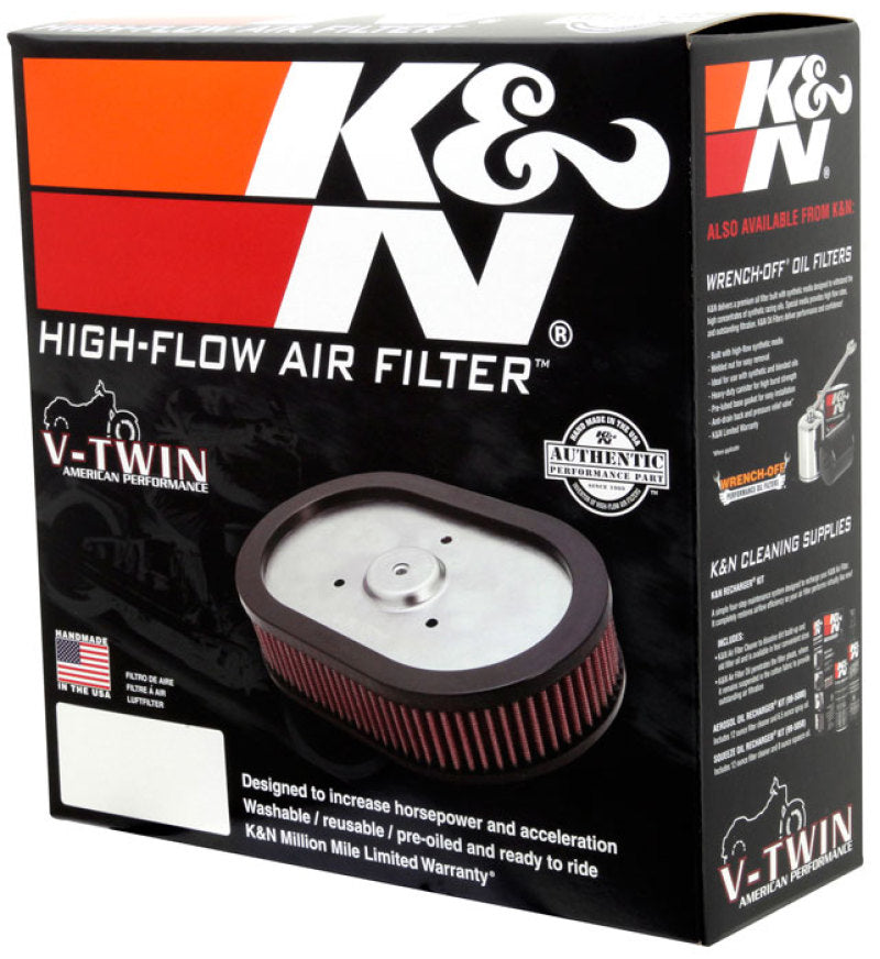 K&N Engineering HD-0910 High-Performance Air Filter for Harley-Davidson CVO Models