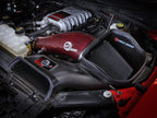 aFe Power 57-10030KR Track Series Red Kevlar and Carbon Fiber Intake System for Ford F-150 Raptor R (2023-2025)
