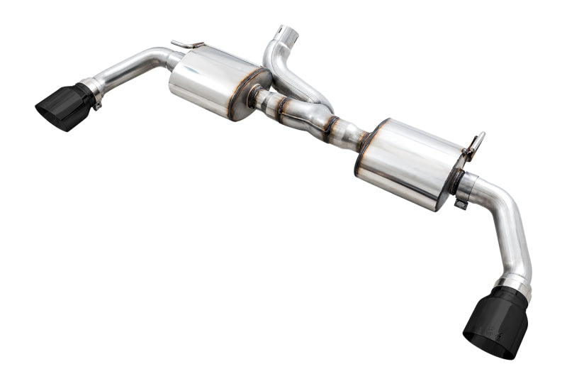 AWE Tuning Jeep Wrangler JK/JKU 3.6L Tread Edition Axle-Back Dual Exhaust with Diamond Black Tips