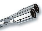 Borla Universal Polished Exhaust Tip with Dual Round Intercooled Outlet (Part #20203)