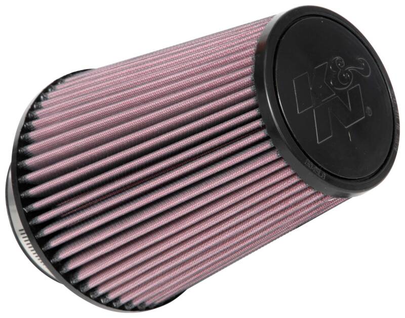 K&N Engineering RU-1027 Universal Clamp-On Air Filter – 4 Inch Flange, 6.5 Inch Body, 4.5 Inch Top, 8 Inch Height