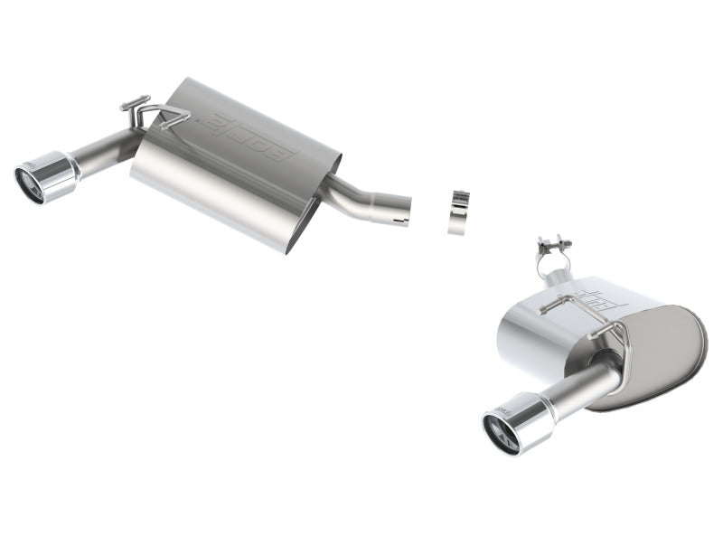 Borla 14-15 Chevrolet Camaro 3.6L V6 RWD Axle-Back Exhaust System with Dual Mode Exhaust and Stainless Steel Tips