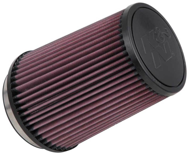 K&N Engineering Universal Rubber Air Filter with 4-inch Flange – 7-inch Height