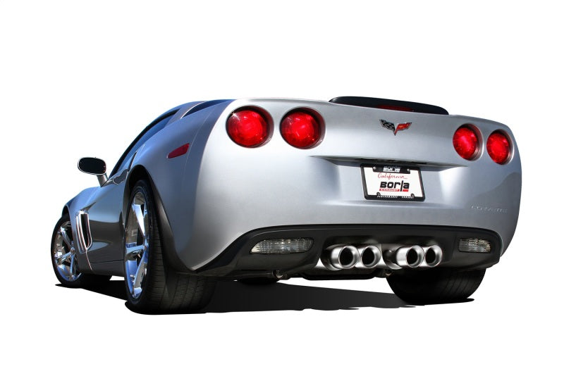 Borla ATAK Exhaust System for 2009-2013 Chevrolet Corvette C6 6.2L V8 – Aggressive Sound and Premium Performance