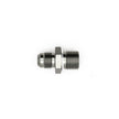 DeatschWerks 6AN Male Flare to M16 x 1.5 Male Metric Adapter with Crush Washer - Titanium