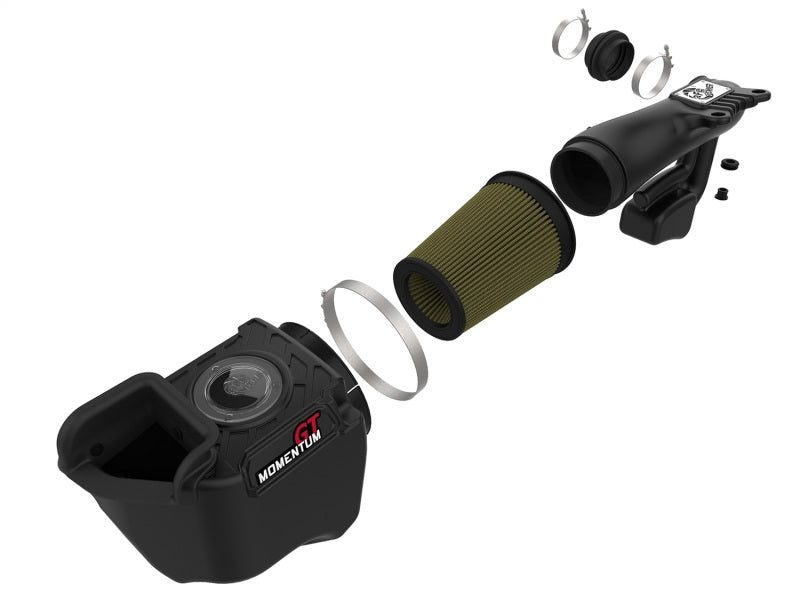 aFe Momentum GT Pro GUARD 7 Cold Air Intake System for 2012-2018 Jeep Wrangler JK V6 3.6L
