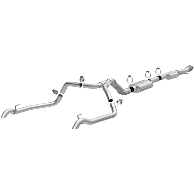 MagnaFlow Overland Series Cat-Back Exhaust System for Chevrolet Silverado 1500 and GMC Sierra 1500 with 6.2L Engine - Part #19626