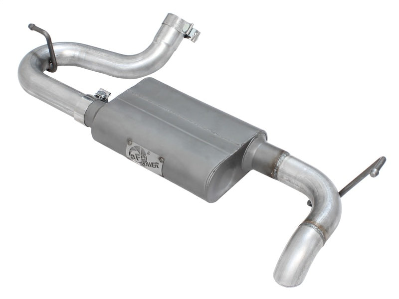 aFe Scorpion Hi-Tuck Axle-Back Exhaust System for Jeep Wrangler JK 2007-2018 V6 3.6L/3.8L