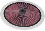 K&N Engineering X-Stream Top Filter 14 Inch OD Chrome for Enhanced Engine Breathing