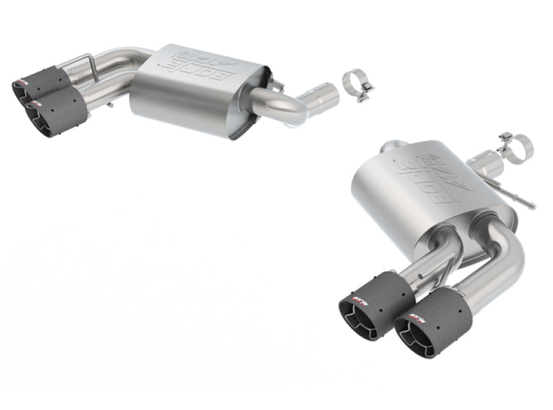 Borla ATAK Rear Section Exhaust System for 2016-2024 Chevrolet Camaro V8 SS and LT1 Models