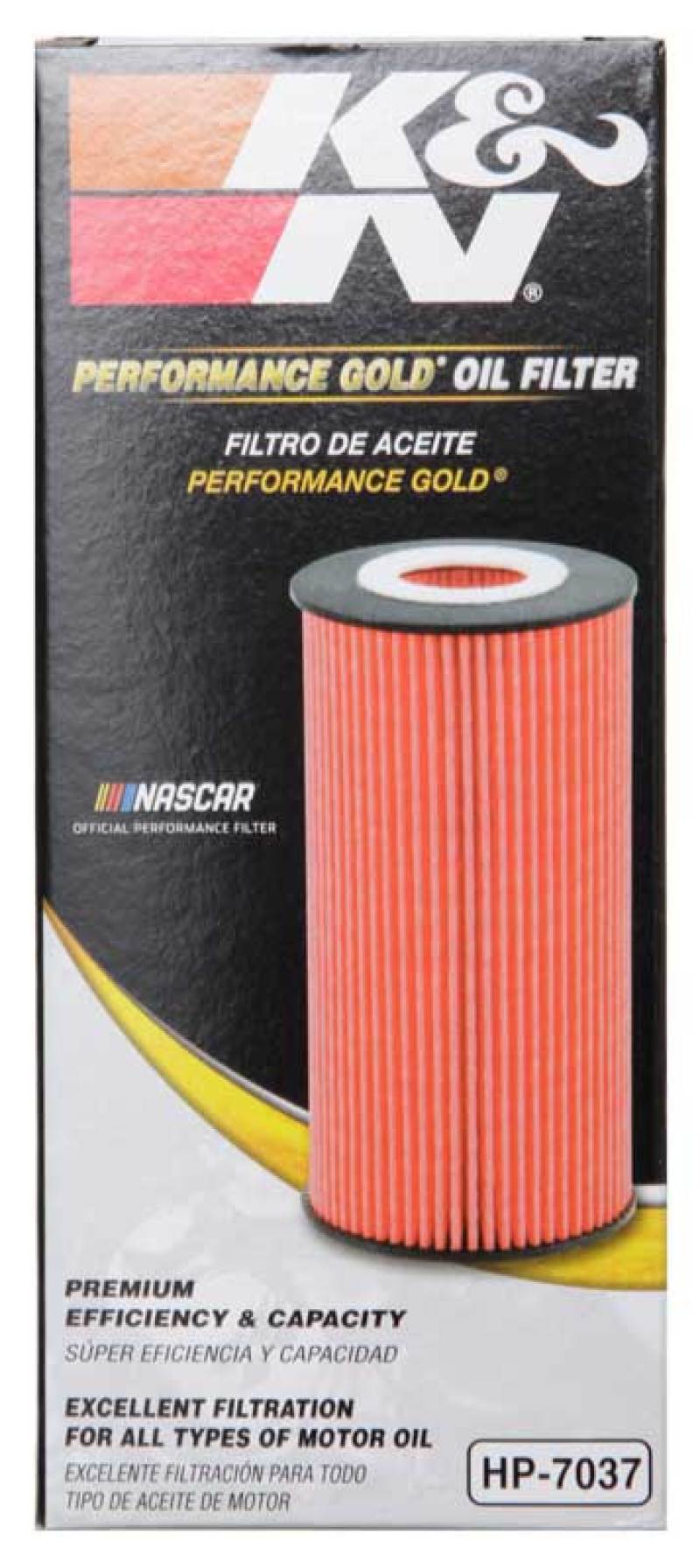 K&N Engineering HP-7037 Cartridge Oil Filter for Ford and Lincoln Vehicles