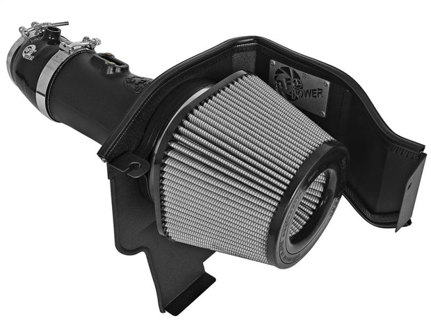 aFe MagnumFORCE Stage-2 Cold Air Intake System with Pro DRY S Filter for Dodge Challenger and Charger 2015-2017 6.2L V8 HEMI