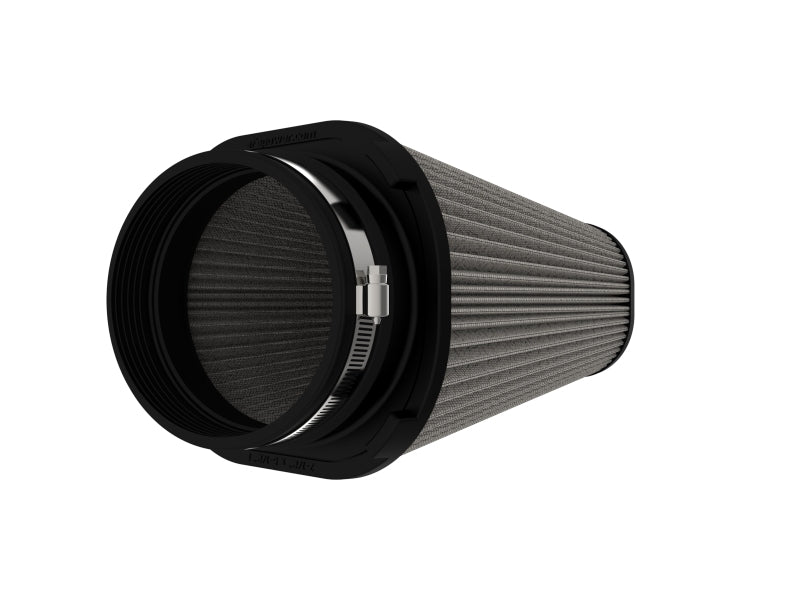 aFe Magnum FLOW Universal Pro DRY S Air Filter (7.5 x 5.5 in F, 9.25 x 7.25 in B, 6 x 4 in T, 9 in H) - High-Performance Replacement for Street and Light Off-Road Vehicles
