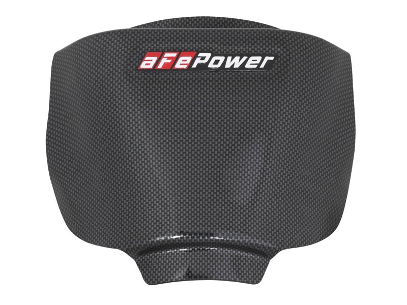 aFe MagnumFORCE Intake Rain Shield for 2015-2019 Dodge Challenger and Charger - Carbon Finish