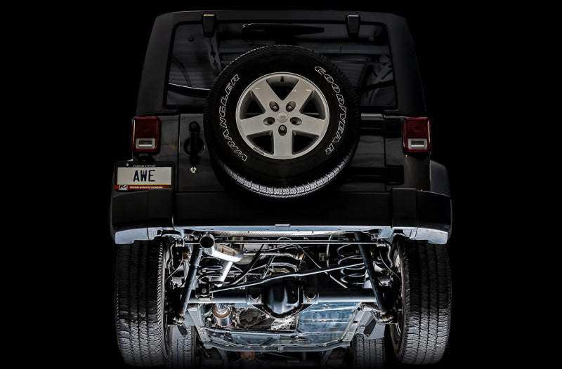 AWE Tuning Trail Edition Cat-Back Exhaust for Jeep Gladiator JT 3.6L - Off-Road Performance and Sound